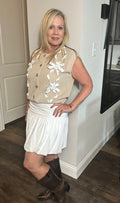 Wrapped in Drama Bow Vest
