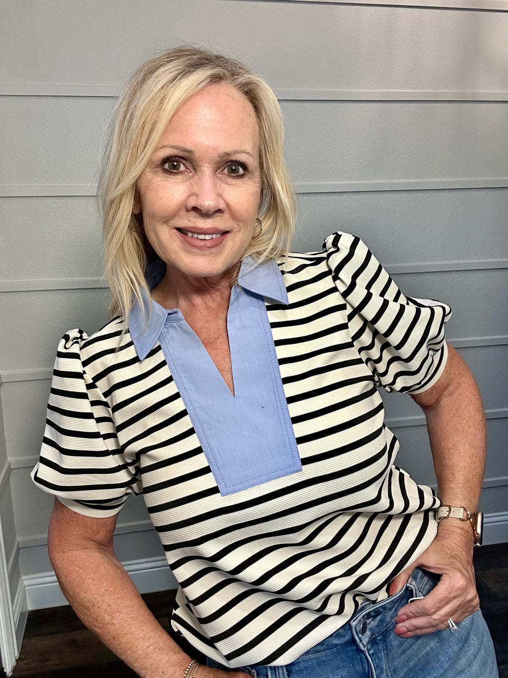 The Preppy Chic top