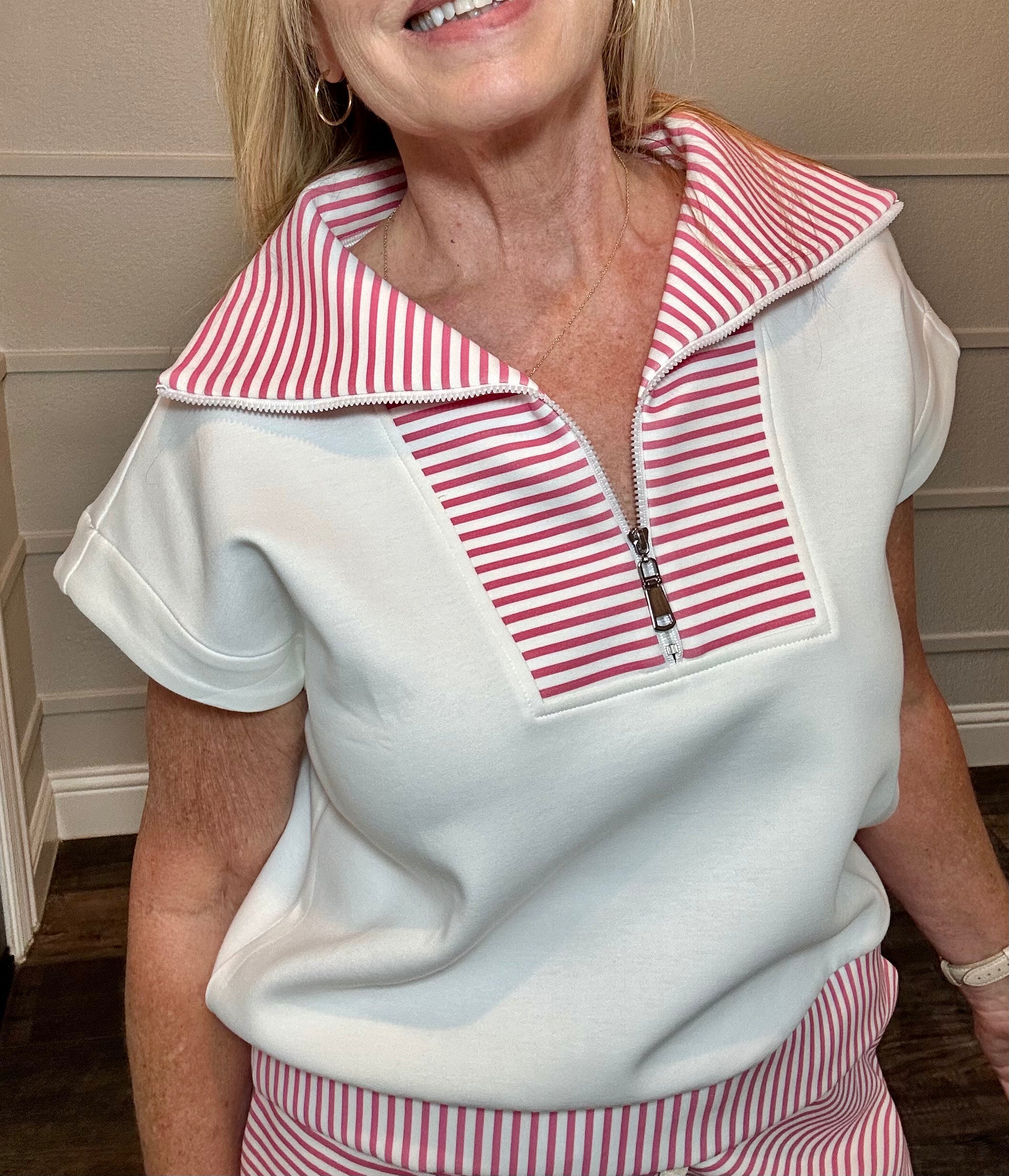 The Gossip Girl 1/4 Zip