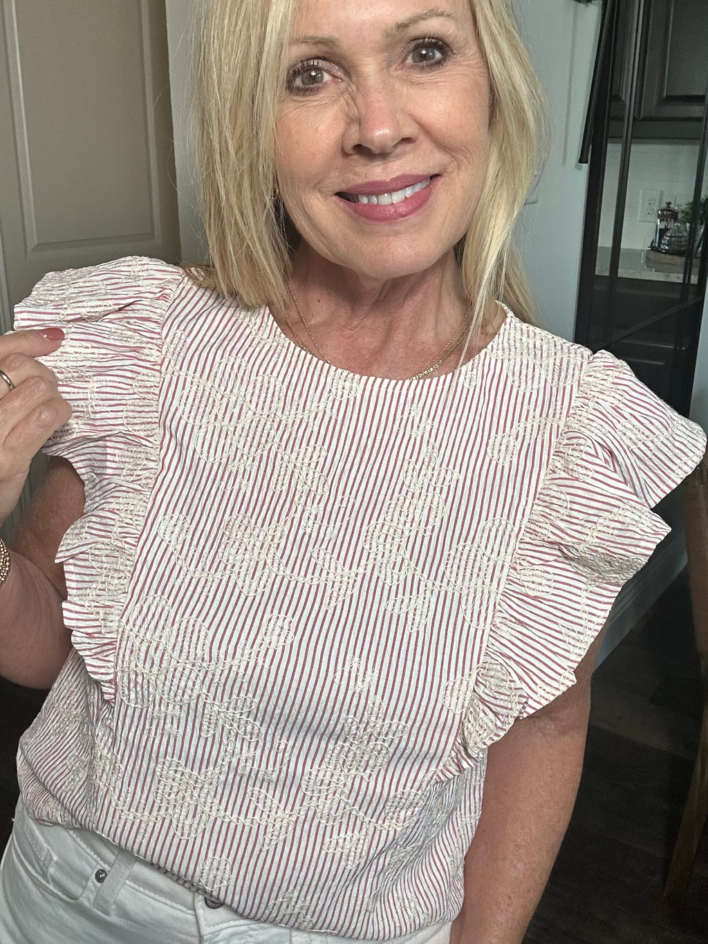 The Sweet Lies Embroidered top