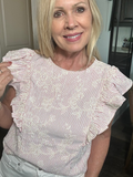 The Sweet Lies Embroidered top