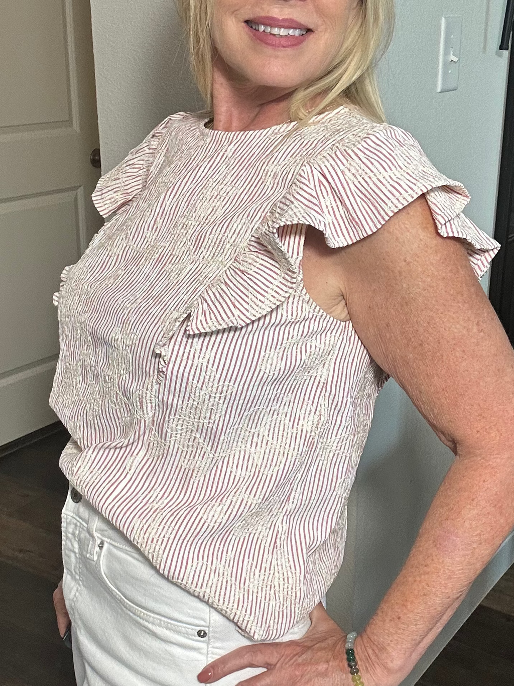 The Sweet Lies Embroidered top