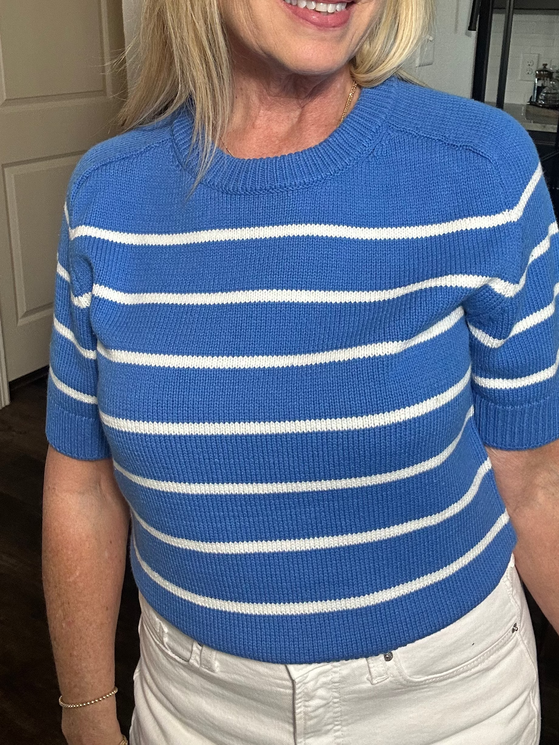 Nautical But Nice Knit top