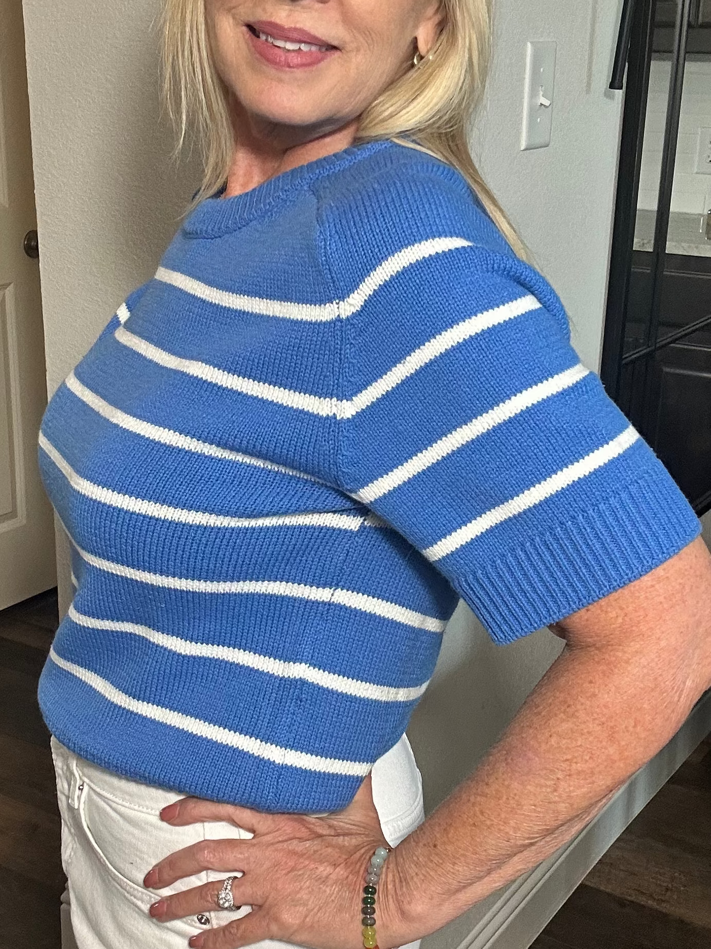 Nautical But Nice Knit top