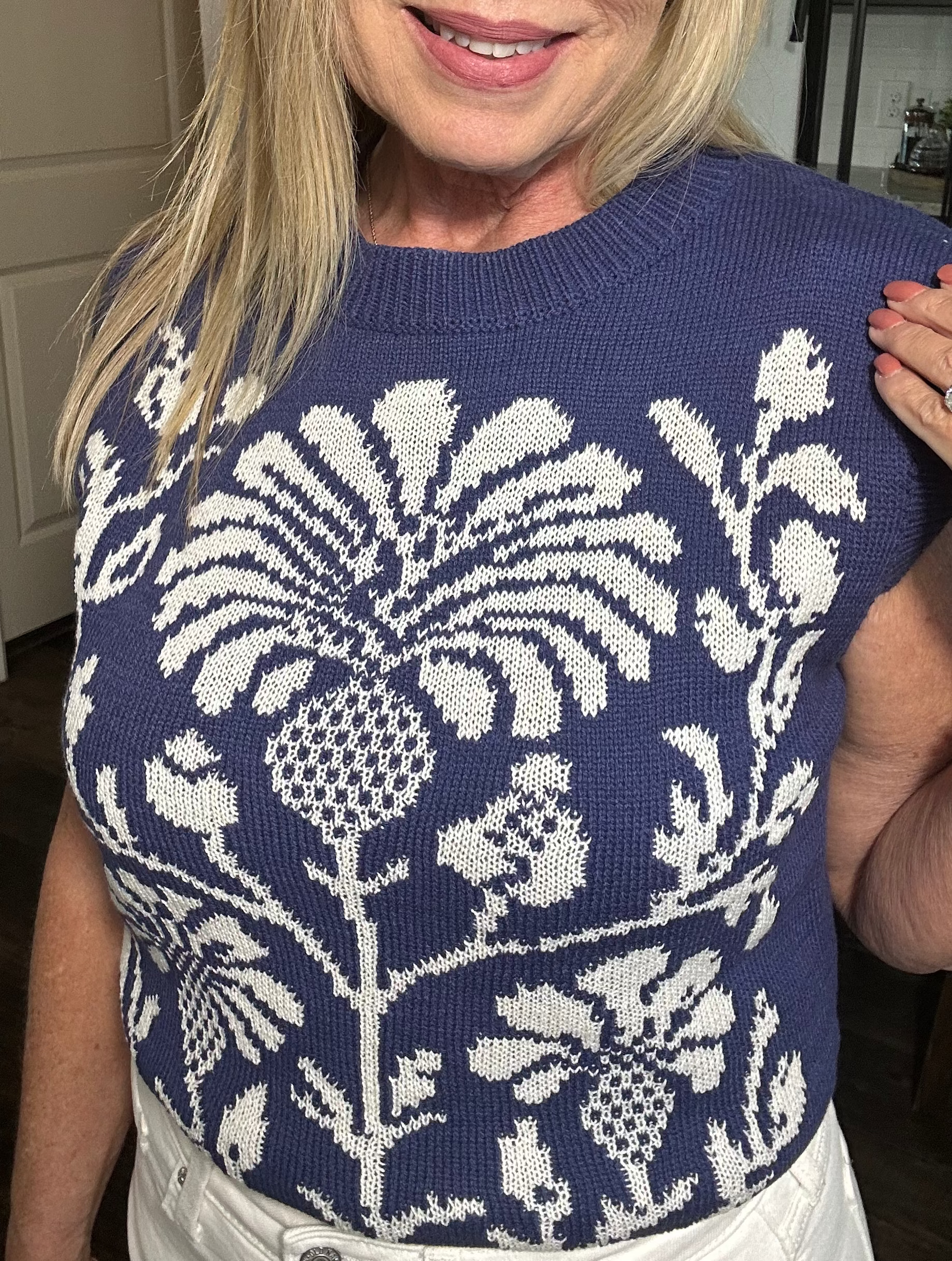 The Midnight Bloom Vest