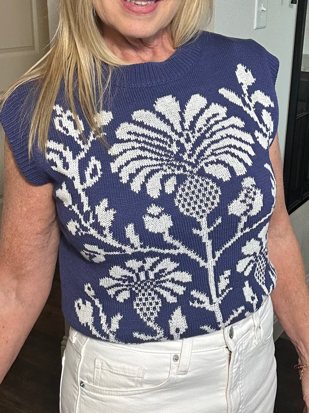 The Midnight Bloom Vest