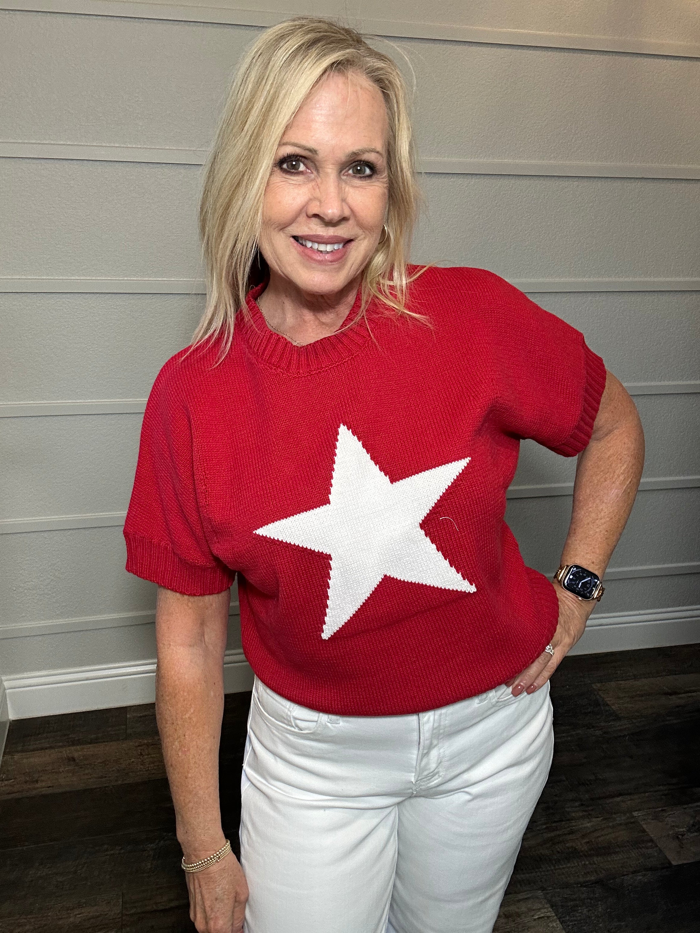 Seeing Stars Sweater Top