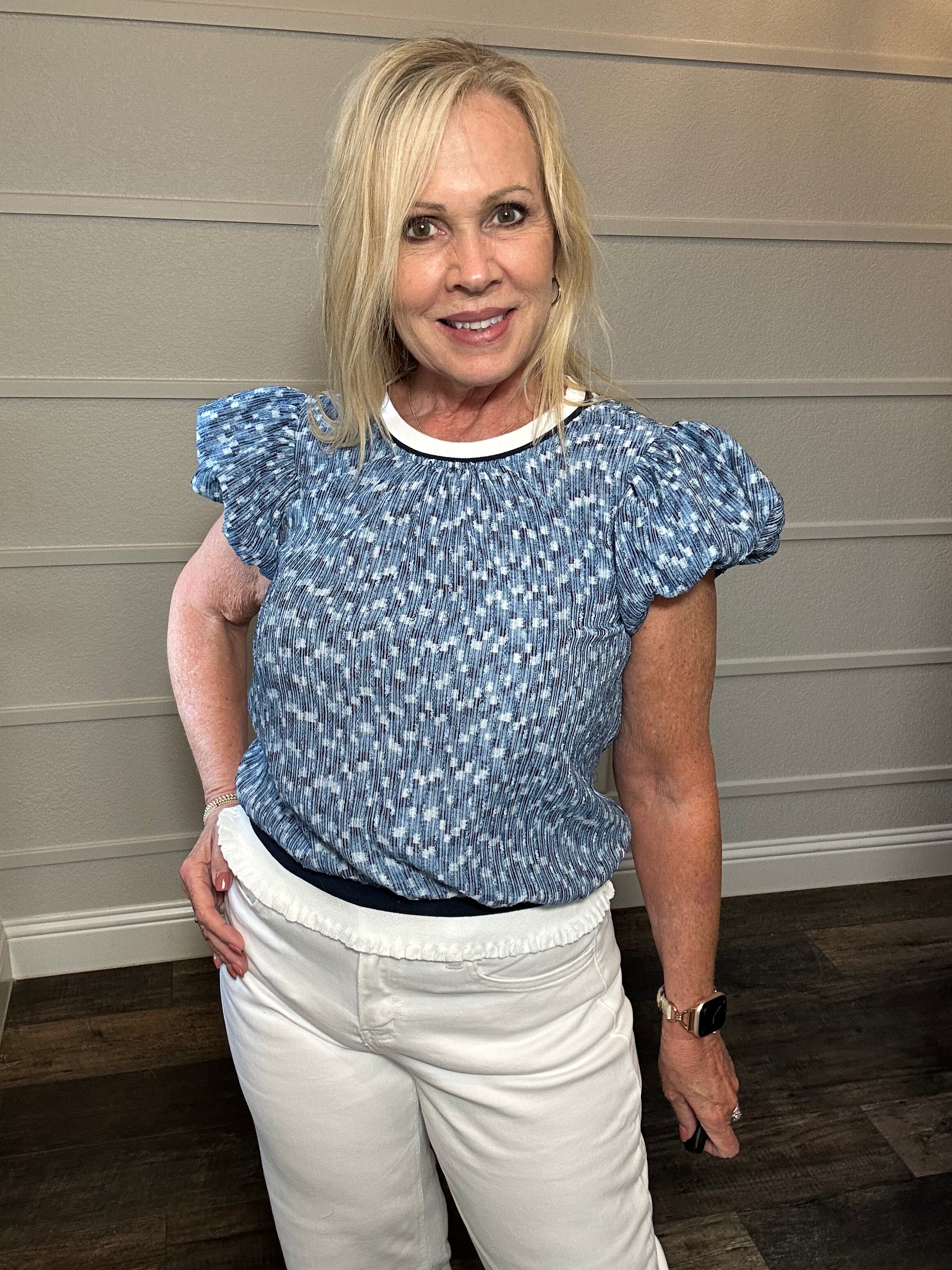 The Unfinished Business Cap Sleeve Top