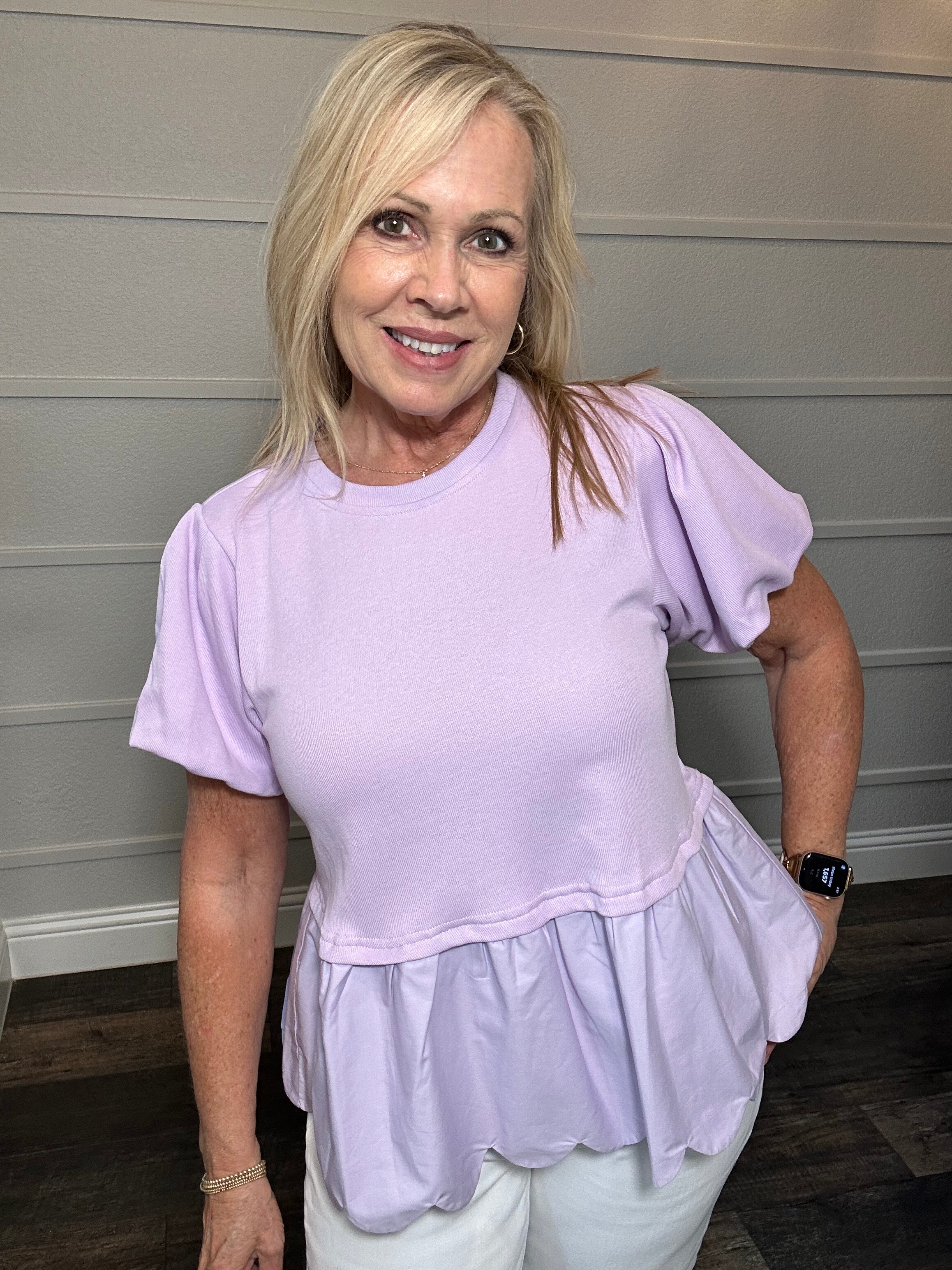 The Sweetheart Peplum Top